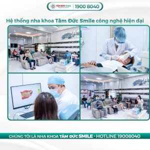 Tâm Đức Smile sử dụng máy móc và công nghệ nha khoa hiện đại