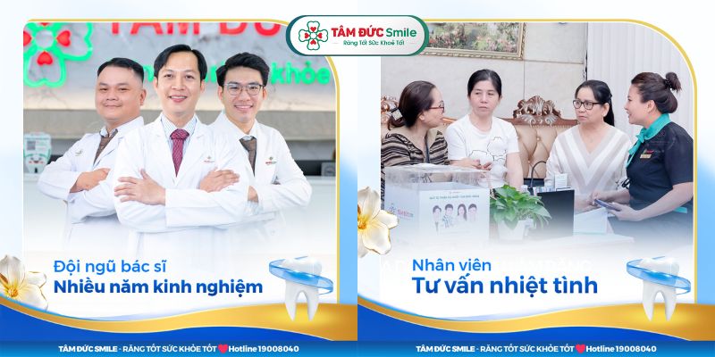 Nha khoa Tâm Đức Smile áp dụng quy trình niềng răng gồm 5 bước chuẩn y khoa