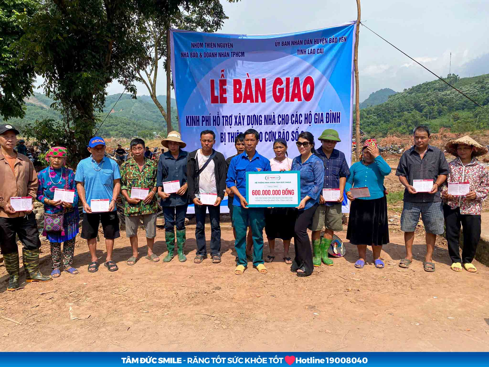 Đồng hành cùng bà con ở Lào Cai sau hậu quả thiên tai
