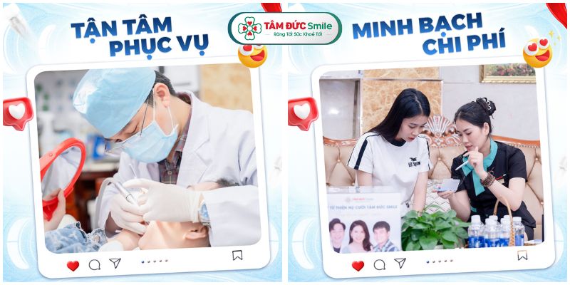 Nha khoa Tâm Đức Smile hiện đang triển khai nhiều giải pháp niềng răng hiện đại, được cá nhân hoá theo tình trạng răng của từng khách hàng