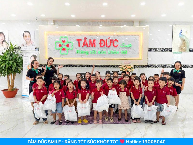Tâm Đức Smile sẽ tiếp tục được đồng hành cùng các bé trên hành trình chăm sóc sức khỏe nụ cười