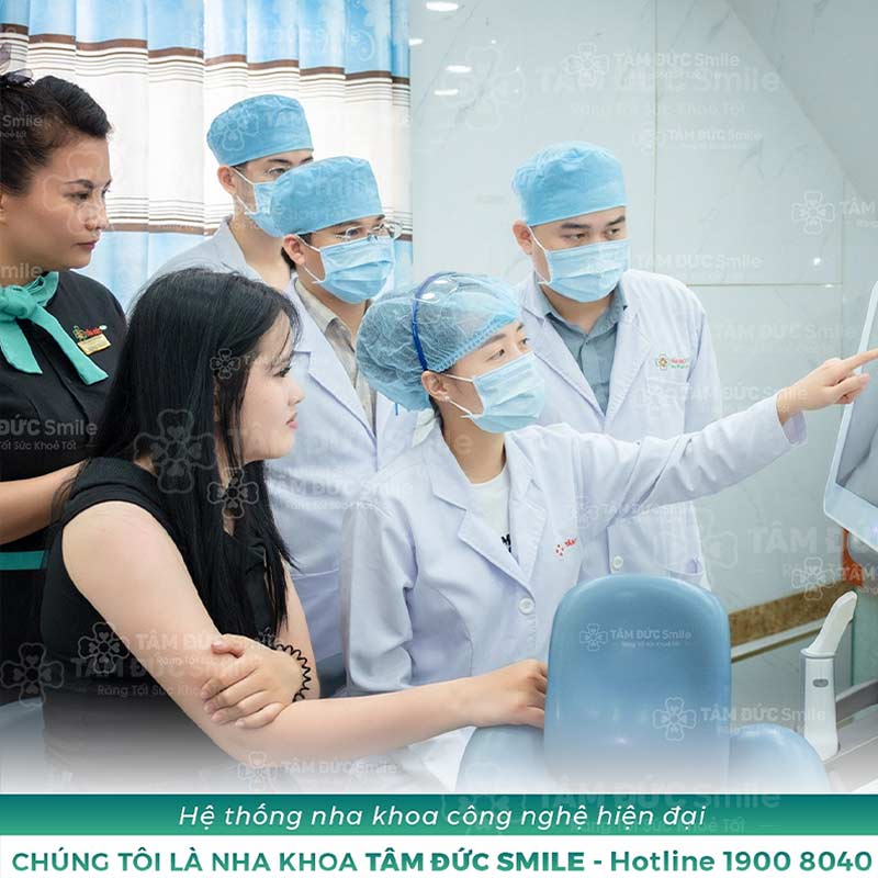 Liên hệ nha khoa Tâm Đức Smile để biết thêm về chi phí niềng răng