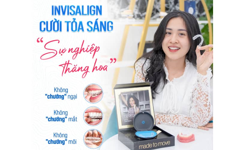 Niềng răng Invisalign – phương pháp hiện đại, thẩm mỹ và tiện dụng