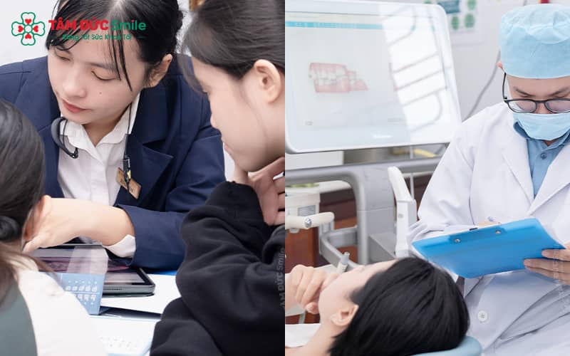 Quy trình điều trị răng nanh lệch tại Nha khoa Tâm Đức được thực hiện chuẩn y khoa