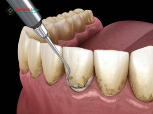 Vôi răng dưới nướu là gì? Nguyên nhân, tác hại và cách xử lý vôi răng dưới nướu
